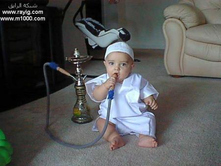 il fume la chicha !